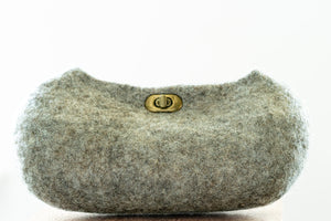 The Frances Handbag handcrafted wool bag by Comfy Bear Home