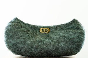 The Frances Handbag handcrafted wool bag by Comfy Bear Home