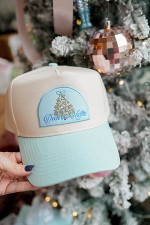 Deck the Halls Trucker Hat by KenzKustomz, view 6