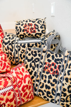 Quilted Block-Print - Leopard Collection | Customizable