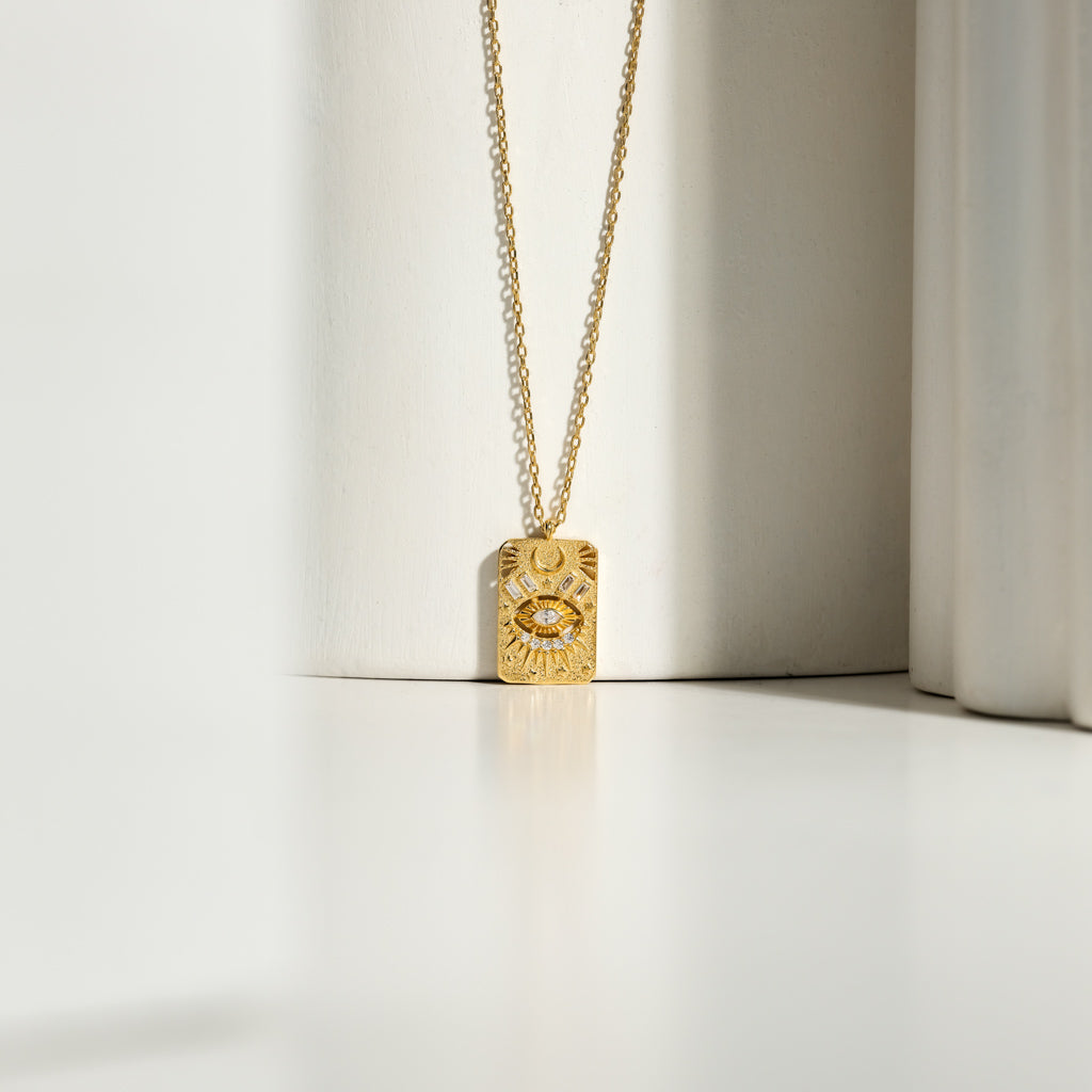 Lucille Necklace | Gold Vermeil handmade jewelry by Ke Bella