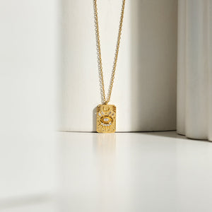 Lucille Necklace | Gold Vermeil handmade jewelry by Ke Bella