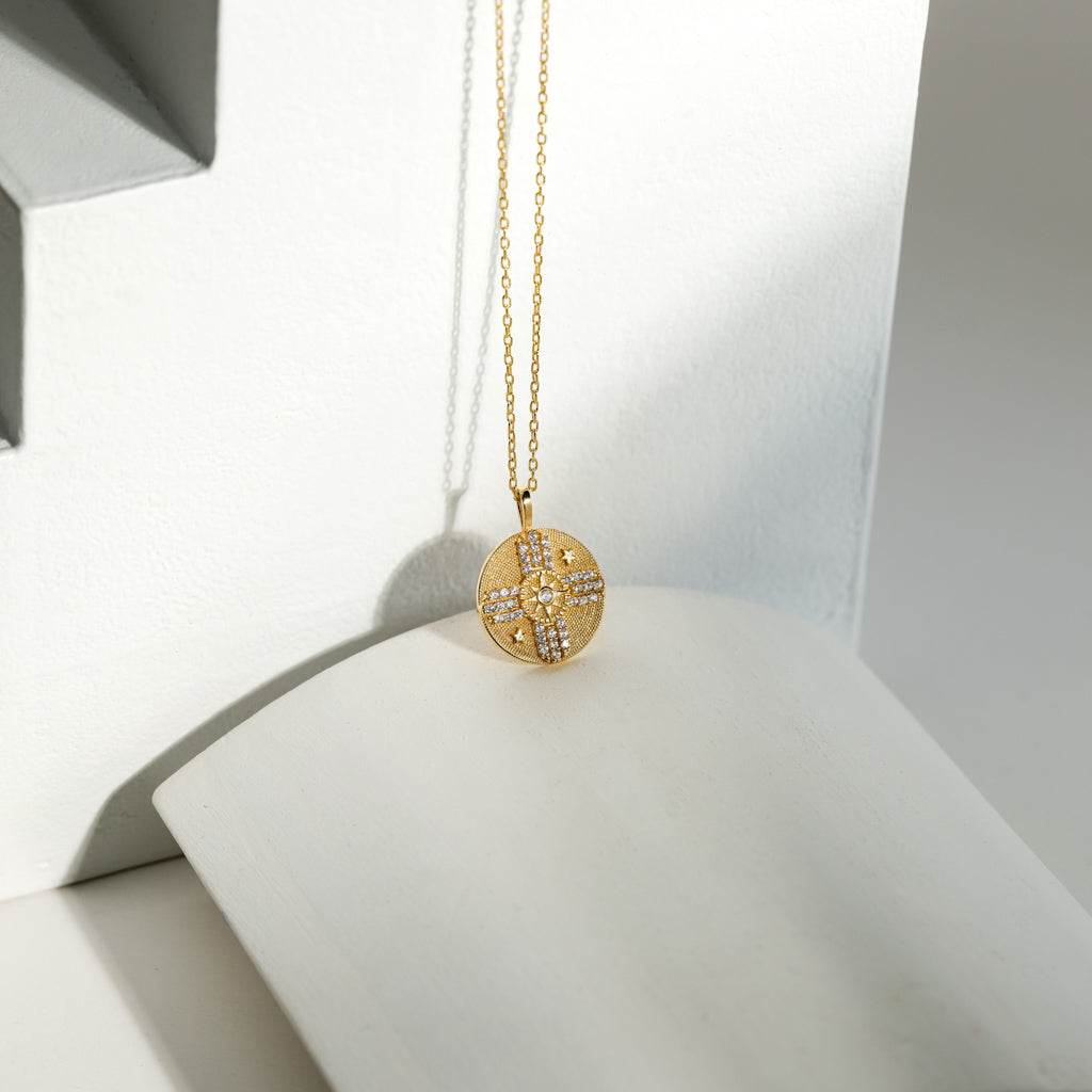 Claire Necklace | Gold Vermeil handmade jewelry by Ke Bella