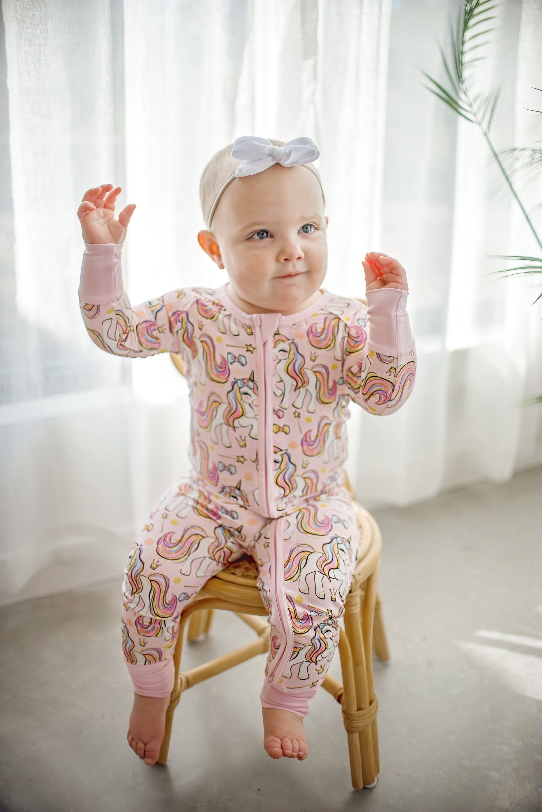 Pink Unicorn Zippy by Boosh Baby image 1