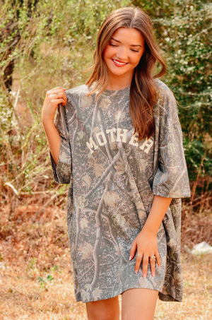 Mother Camo Shortsleeve by Southern Bliss Company, clothing detail photo 10