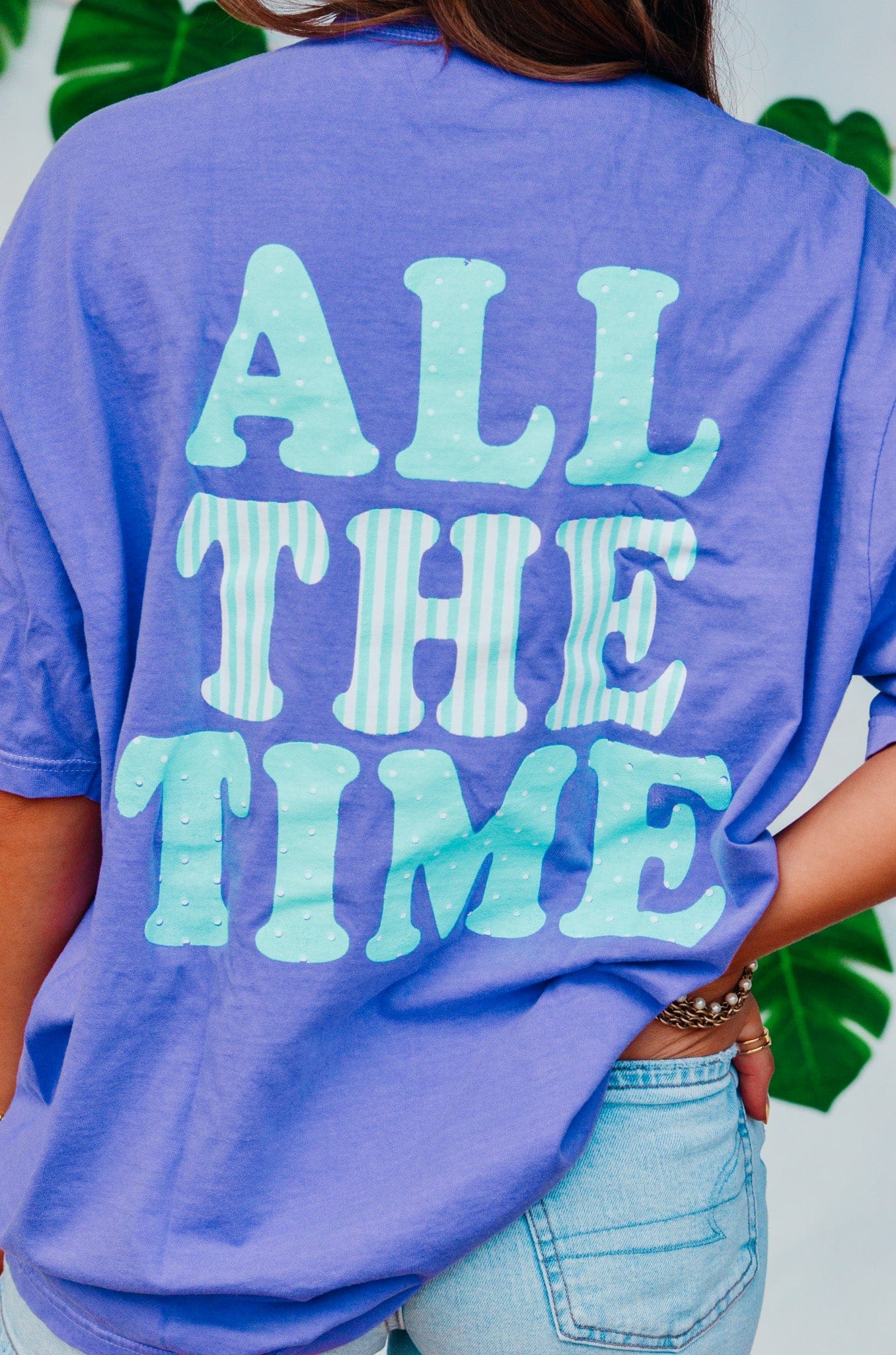 God is Good All The Time Tee by Southern Bliss Company, Southern lifestyle apparel detail photo 2