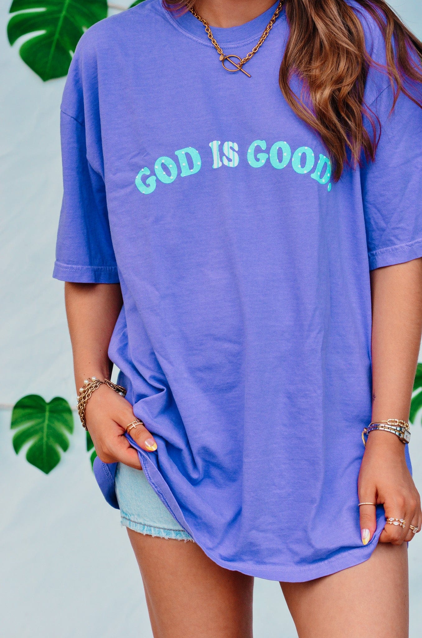 God is Good All The Time Tee by Southern Bliss Company, Southern lifestyle apparel main product photo