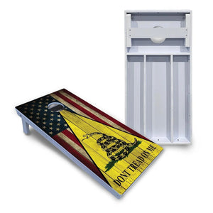 DTOM Rustic Triangle Cornhole Boards - All Weather Series Cornhole Solutions