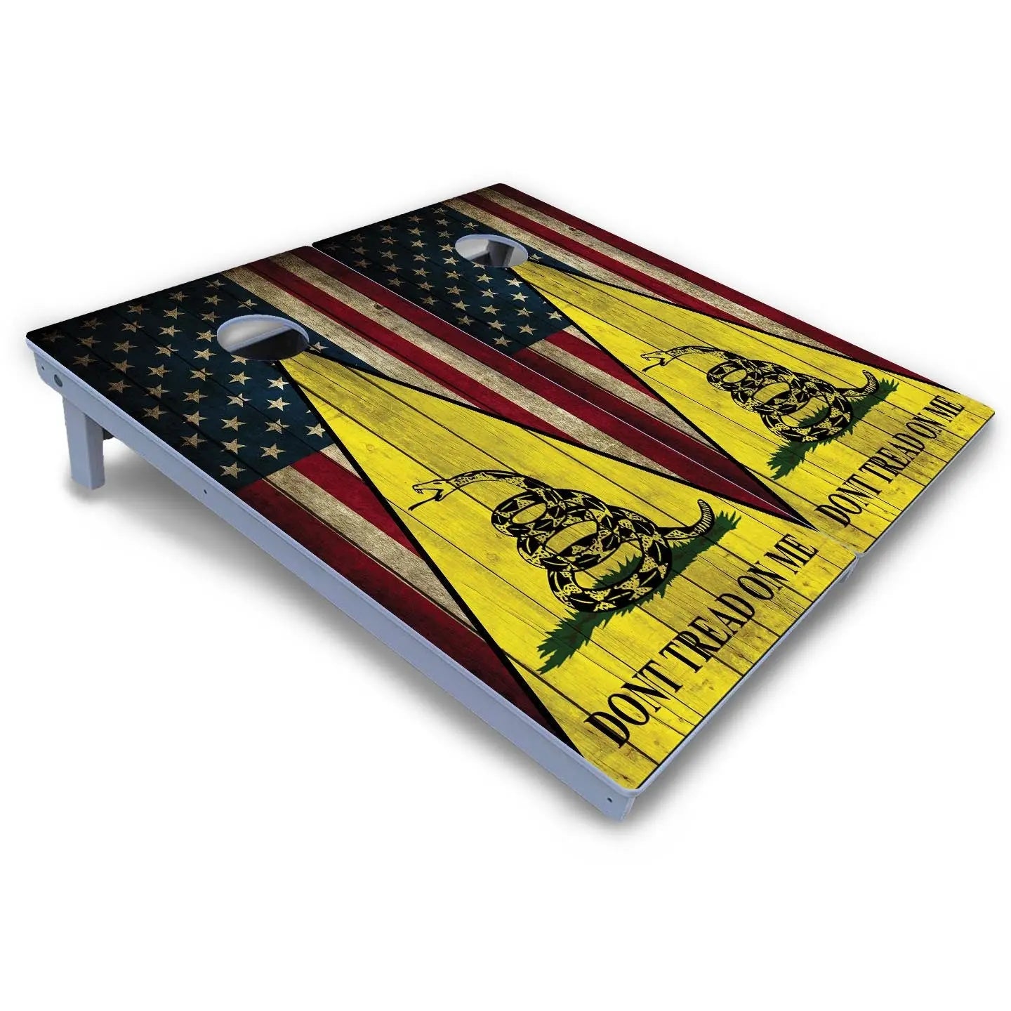 DTOM Rustic Triangle Cornhole Boards - All Weather Series Cornhole Solutions