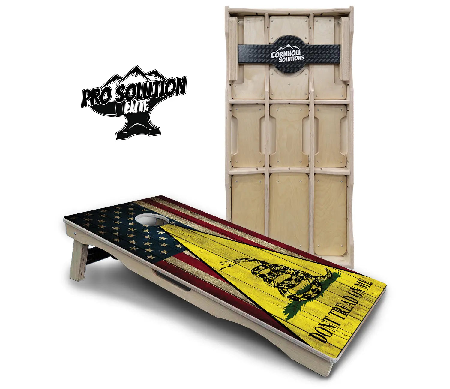DTOM Rustic Triangle Cornhole Boards - Pro Solution Elite Series Cornhole Solutions