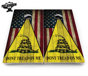 DTOM Rustic Triangle Cornhole Boards - Pro Solution Elite Series Cornhole Solutions