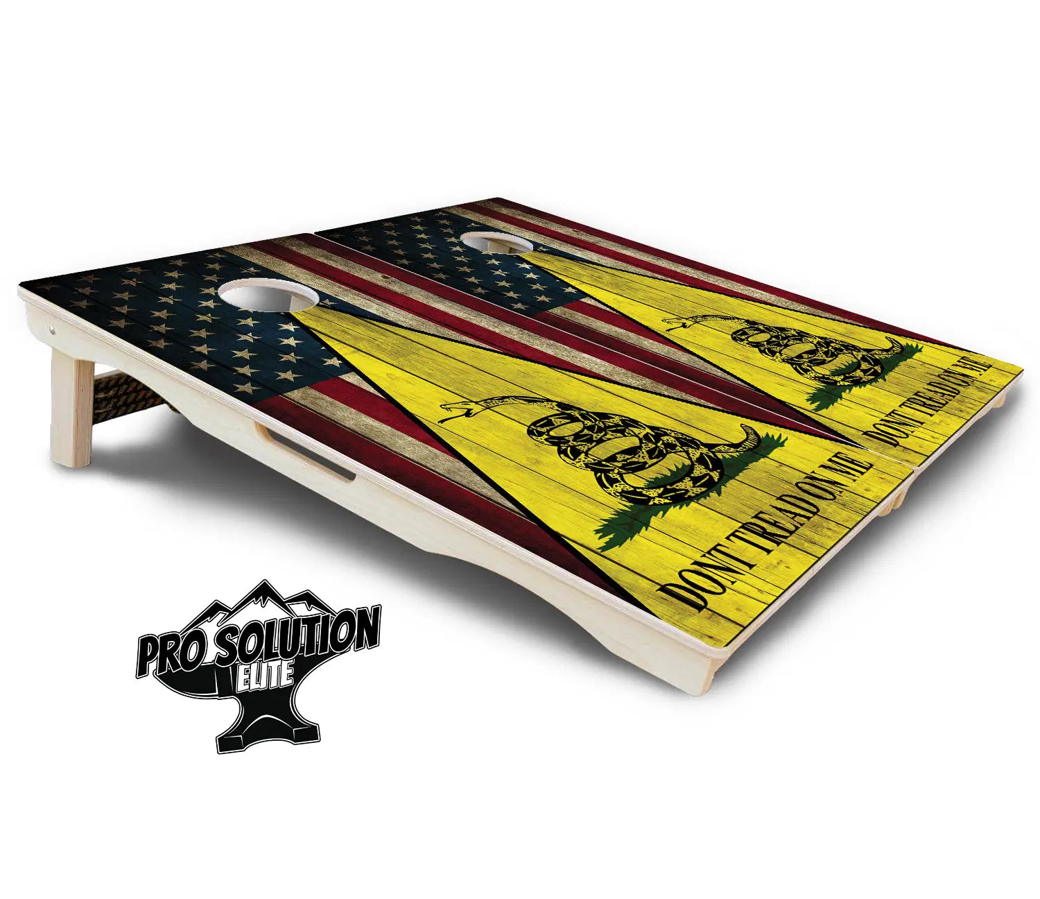DTOM Rustic Triangle Cornhole Boards - Pro Solution Elite Series Cornhole Solutions