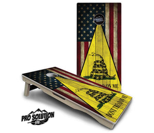 DTOM Rustic Triangle Cornhole Boards - Pro Solution Lite Series Cornhole Solutions