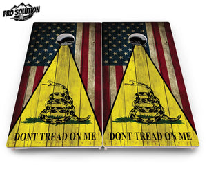 DTOM Rustic Triangle Cornhole Boards - Pro Solution Lite Series Cornhole Solutions