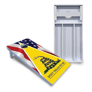 DTOM Yellow Triangle Cornhole Boards - All Weather Series Cornhole Solutions