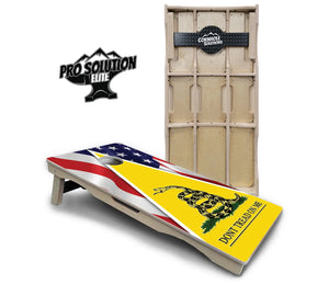 DTOM Yellow Triangle Cornhole Boards - Pro Solution Elite Series Cornhole Solutions