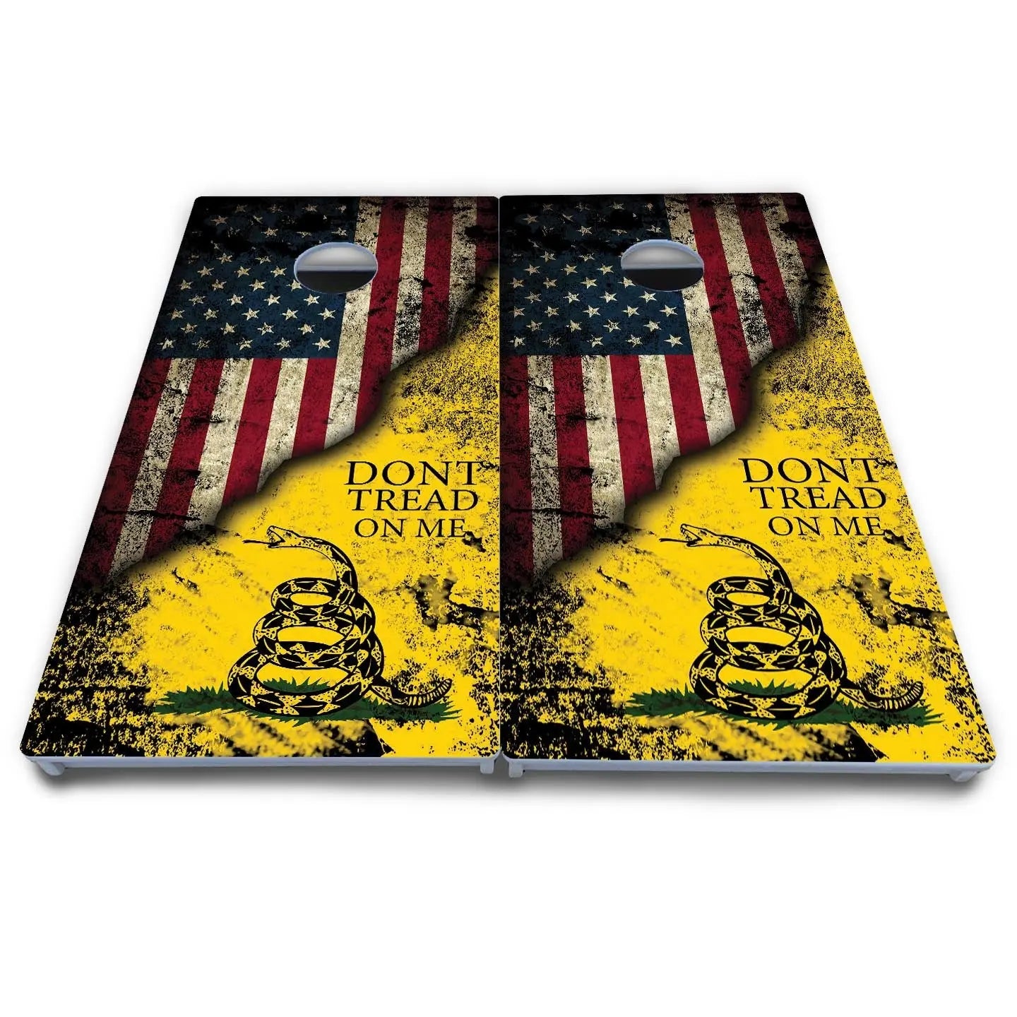 DTOM & WTP Cornhole Boards - All Weather Series by Cornhole Solutions, custom cornhole board detail photo 4