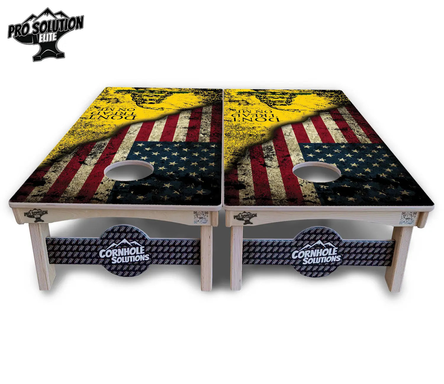 DTOM & WTP Cornhole Boards - Pro Solution Elite Series by Cornhole Solutions, custom cornhole board detail photo 4
