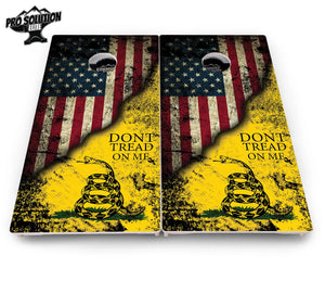 DTOM & WTP Cornhole Boards - Pro Solution Elite Series by Cornhole Solutions, custom cornhole board detail photo 5