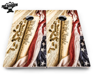 DTOM & WTP Cornhole Boards - Pro Solution Elite Series by Cornhole Solutions, custom cornhole board detail photo 10