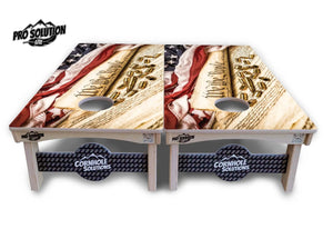DTOM & WTP Cornhole Boards - Pro Solution Lite Series by Cornhole Solutions, custom cornhole board detail photo 11