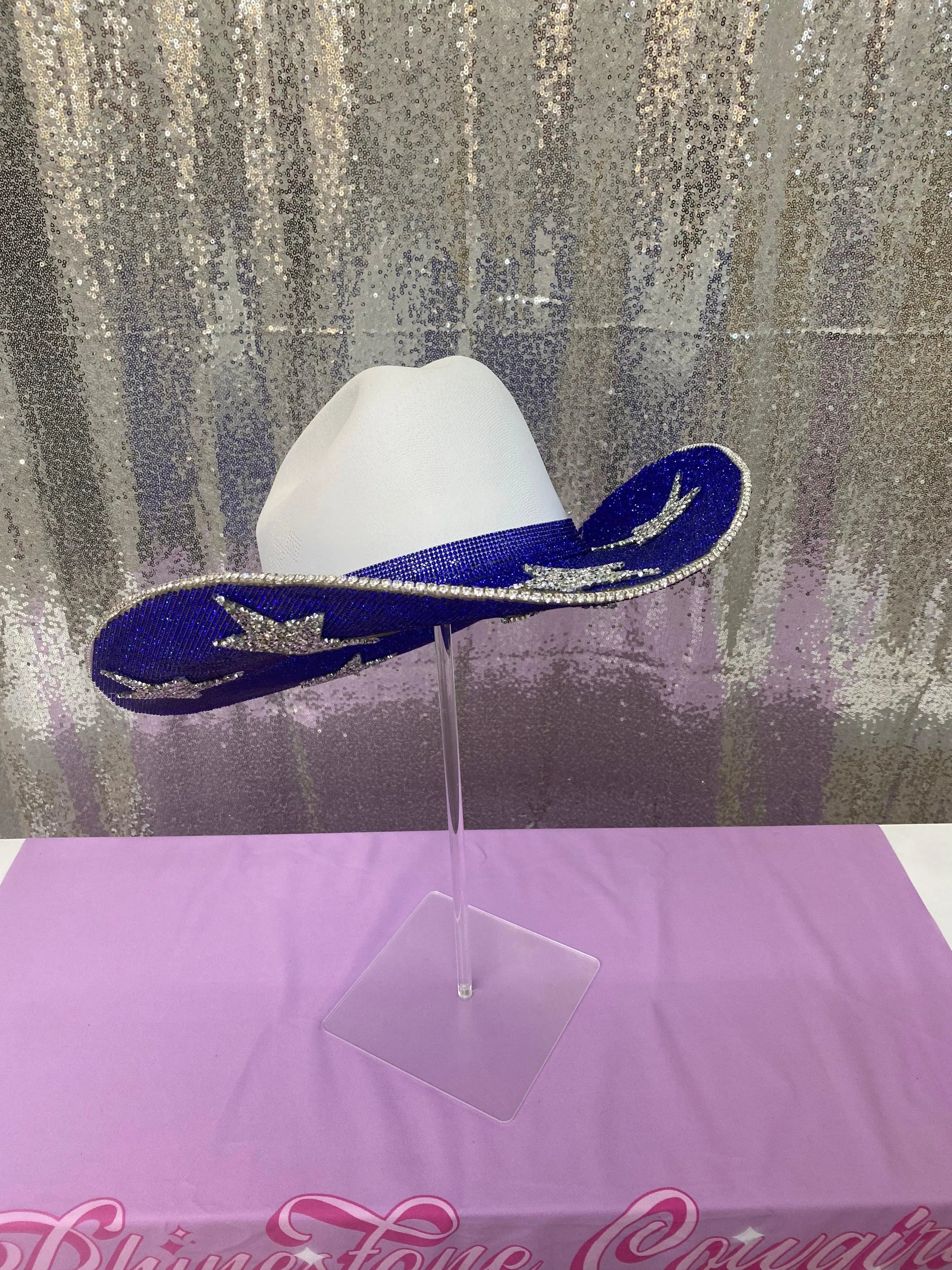 Dallas Cowboys Hat by Rhinestone Cowgirl, Southern lifestyle apparel detail photo 2