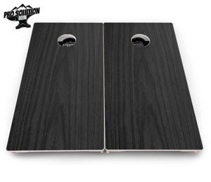 Dark Grey Wood Cornhole Boards - Pro Solution Elite Series by Cornhole Solutions, custom cornhole board detail photo 4