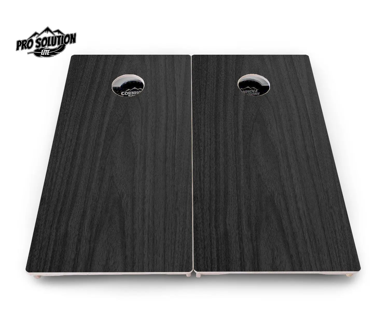 Dark Grey Wood Cornhole Boards - Pro Solution Lite Series Cornhole Solutions
