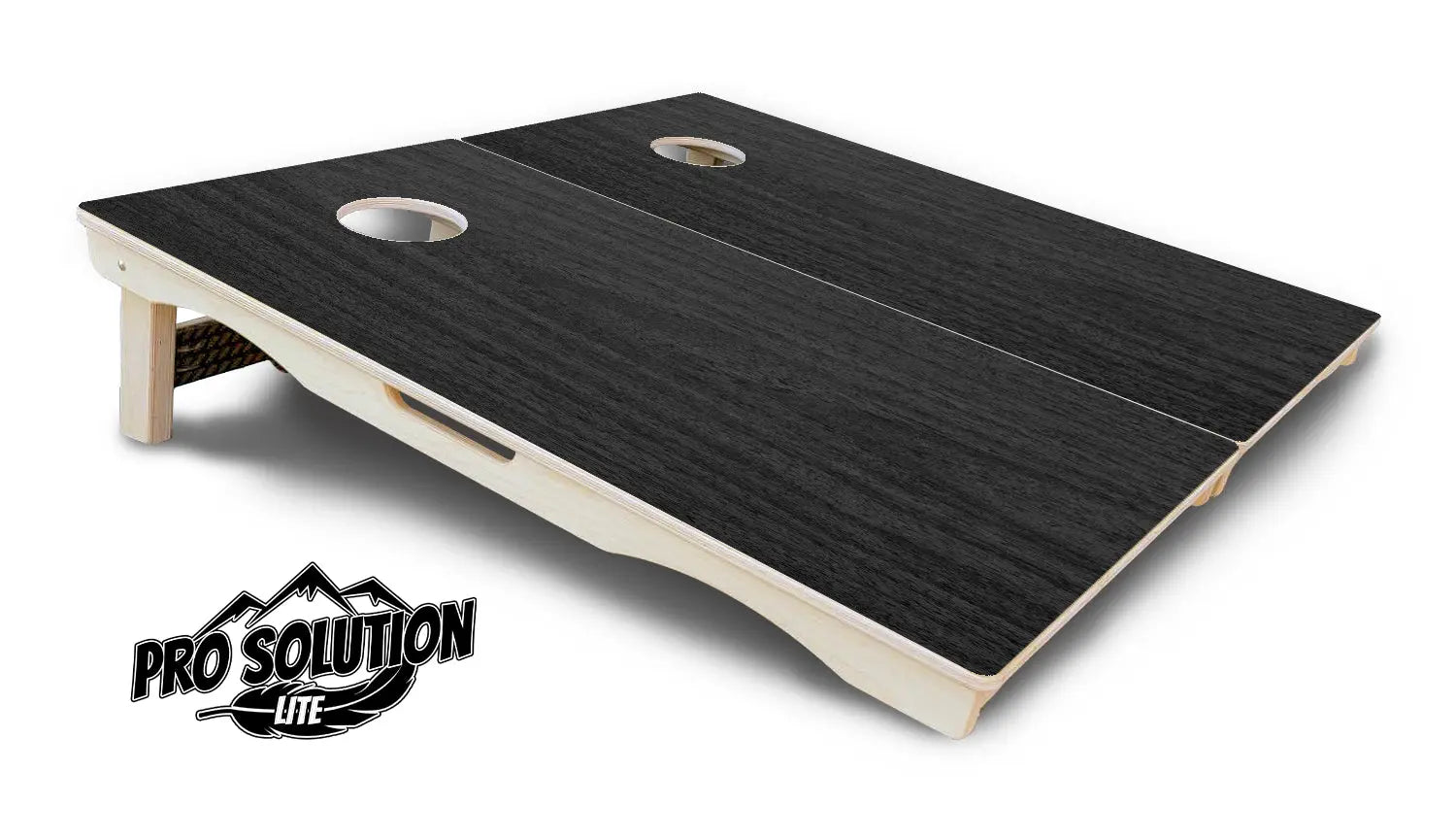 Dark Grey Wood Cornhole Boards - Pro Solution Lite Series Cornhole Solutions