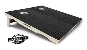 Dark Grey Wood Cornhole Boards - Pro Solution Lite Series Cornhole Solutions