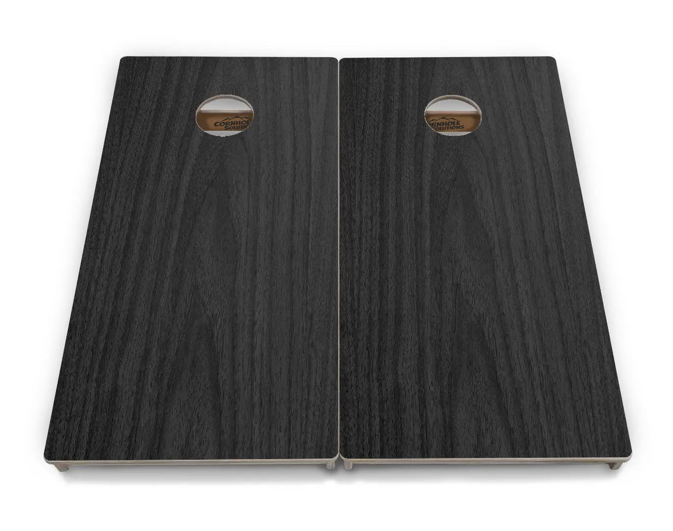 Dark Grey Wood Cornhole Boards - Professional Tournament Series Cornhole Solutions