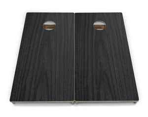 Dark Grey Wood Cornhole Boards - Professional Tournament Series Cornhole Solutions