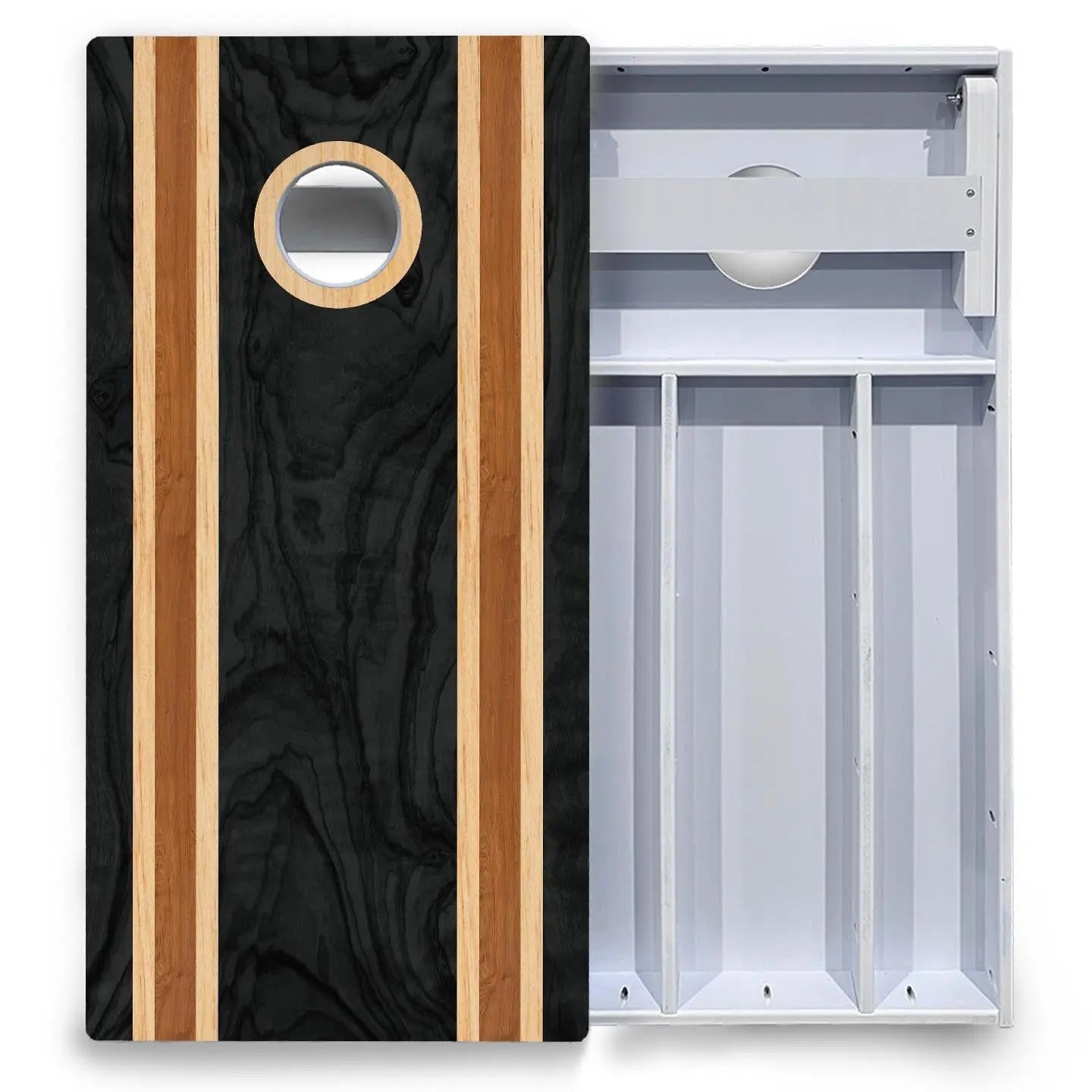 Dark Wood Cornhole Boards - All Weather Series Cornhole Solutions
