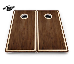 Dark Wood Cornhole Boards - Pro Solution Lite Series Cornhole Solutions