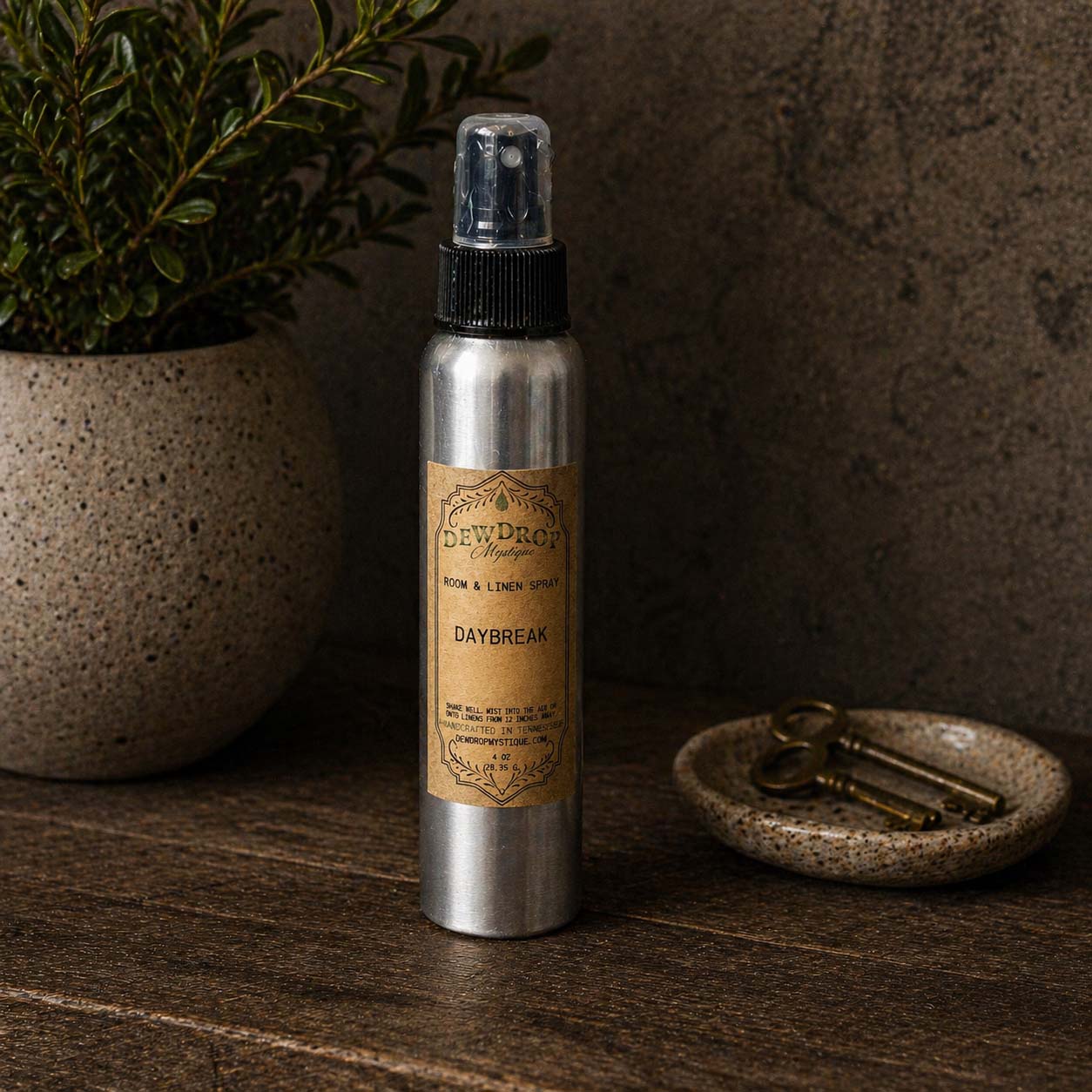Daybreak Room Spray by Dewdrop Mystique LLC, scented candle main product photo