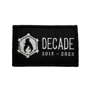 Decade Patch Recycled Firefighter