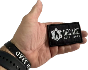 Decade Patch Recycled Firefighter