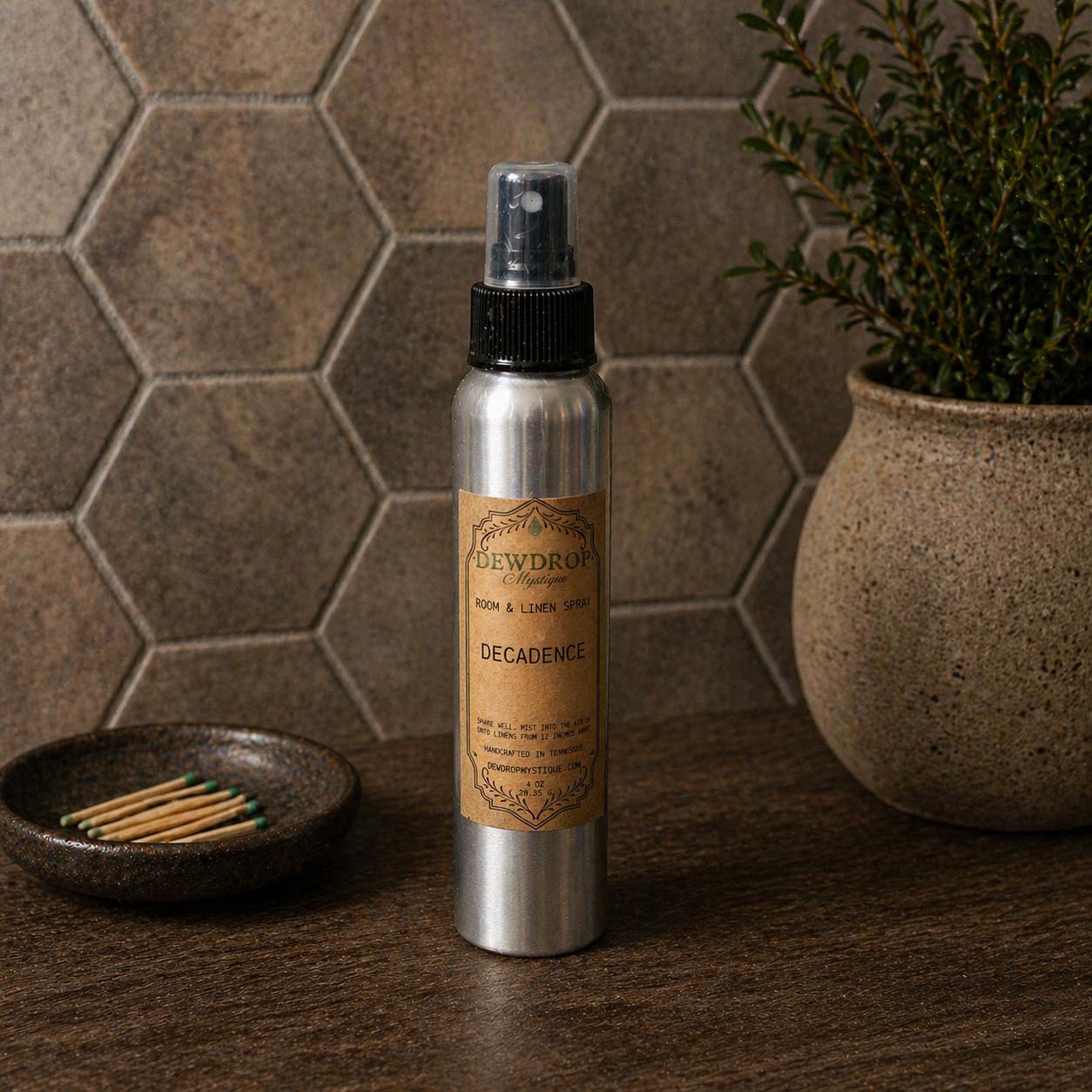 Decadence Room Spray by Dewdrop Mystique LLC, scented candle main product photo