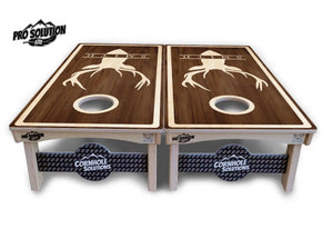 Deer Head Name Cornhole Boards - Pro Solution Lite Series Cornhole Solutions