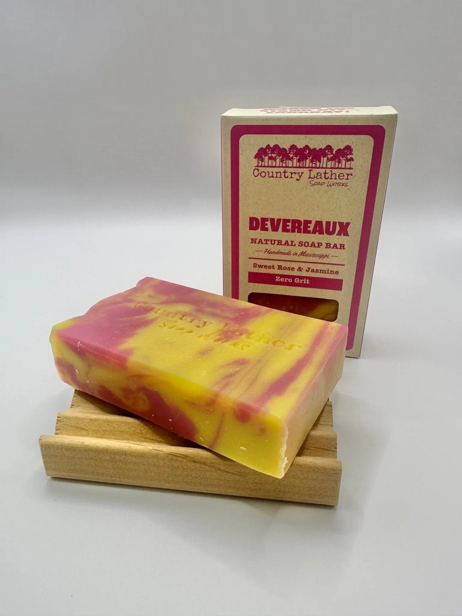 Devereaux Soap Bar, set of 30 Bars WHOLESALE by Country Lather Soap Works, natural skincare main product photo