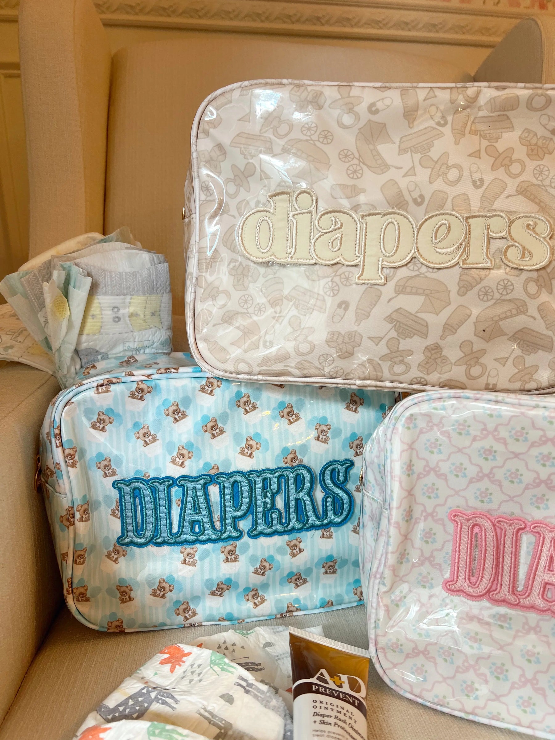 Diapers XL - Clear Coat Bag KenzKustomz