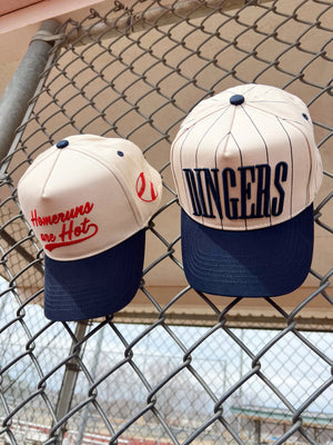 Dingers - Stripe Vintage Trucker Hat KenzKustomz