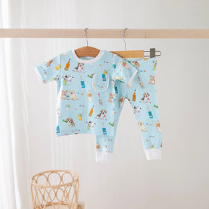 Dog Days of Summer Organic Cotton Pajamas by Nola Tawk, Southern food gift main product photo