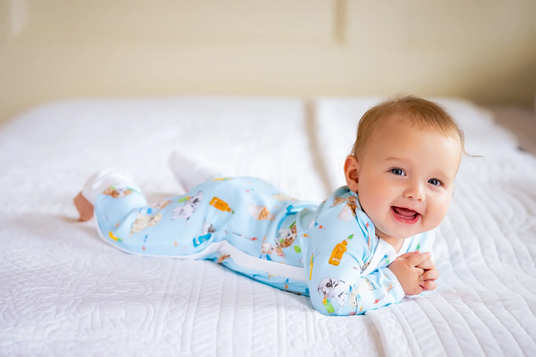 Dog Days of Summer Organic Cotton Pajamas by Nola Tawk, Southern food gift detail photo 5