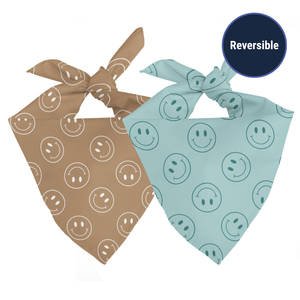 Smiles Dog Reversible Bandana