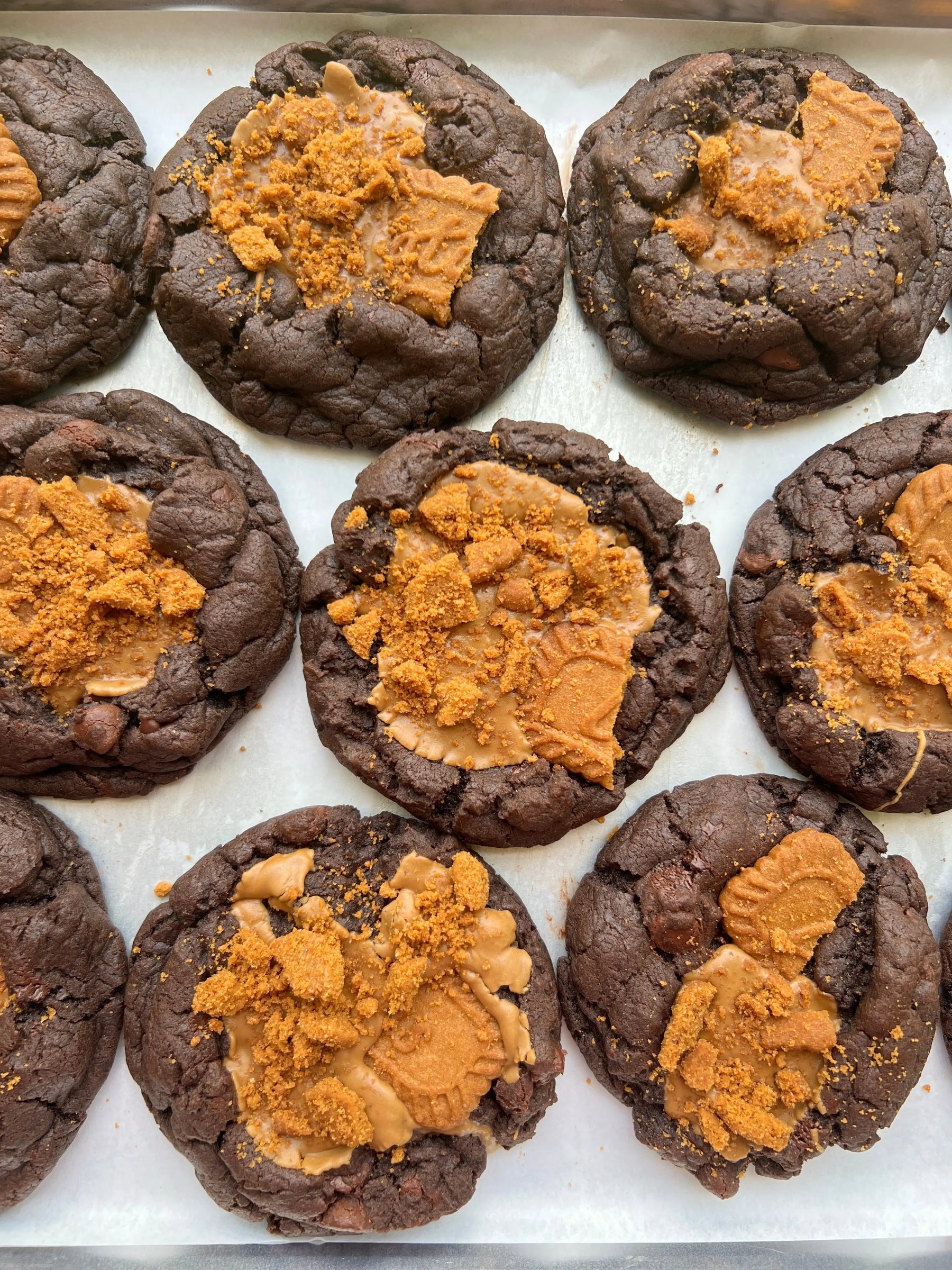 Double Chocolate Biscoff Let's Get Baked Artisan Desserts