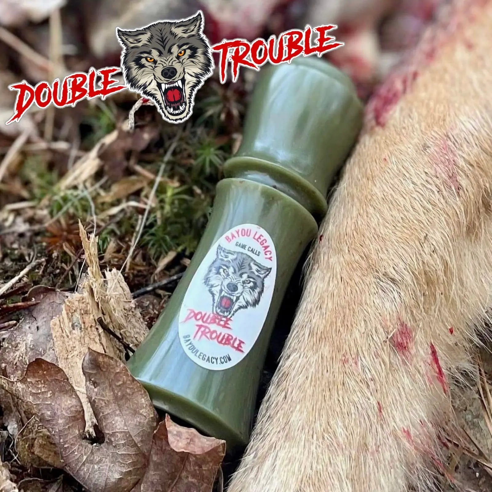 Double Trouble Predator Call by Bayou Legacy Game Calls, game call main product photo