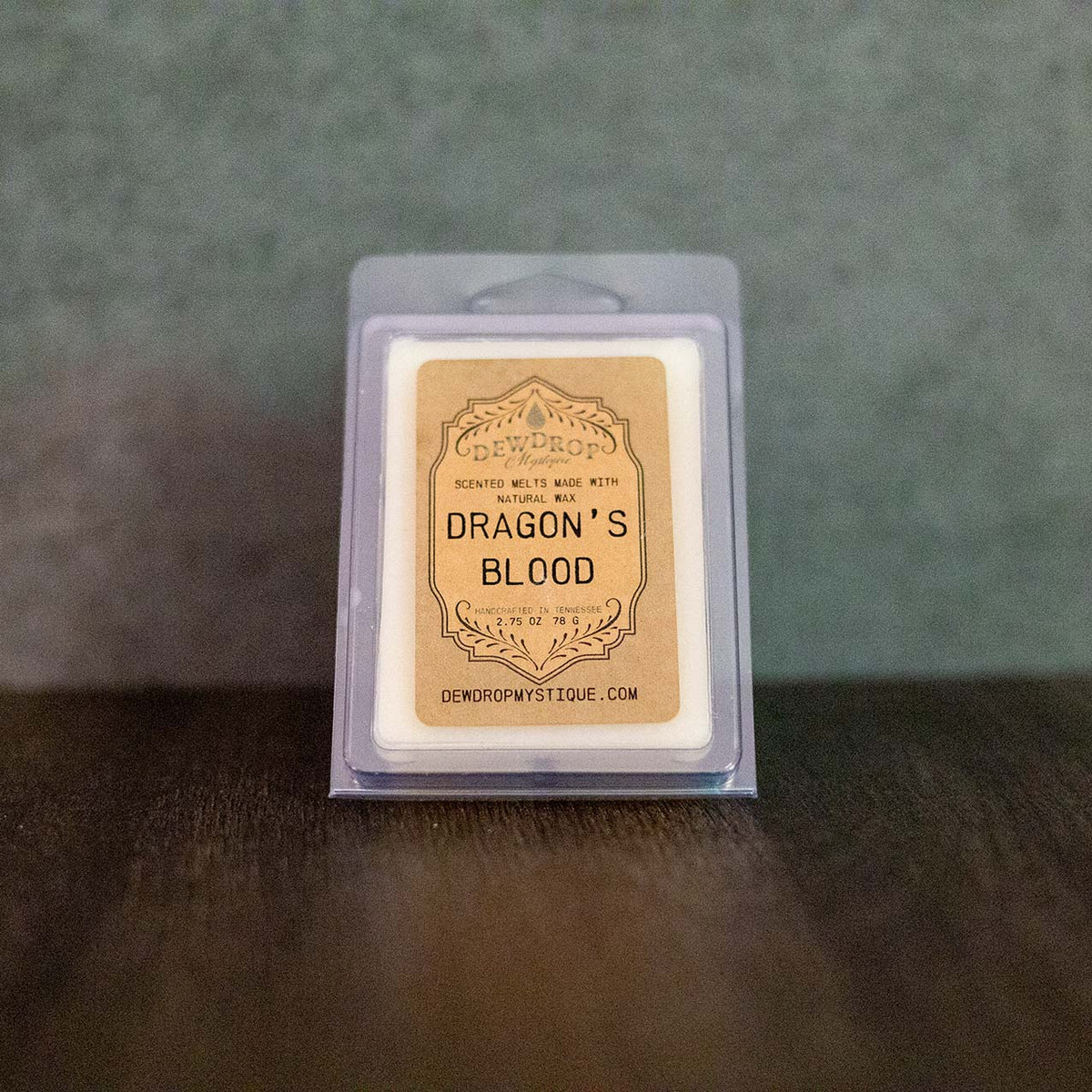 Dragon's Blood Wax Melt by Dewdrop Mystique, wax melt