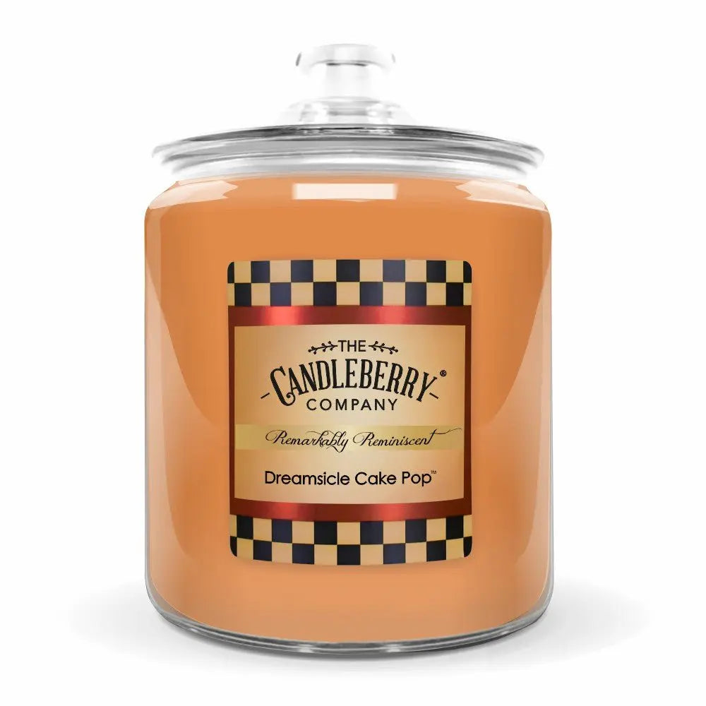 Dreamsicle Cake Pop™, 4 - Wick, Cookie Jar Candle (Collective) by The Candleberry® Candle Company, scented candle main product photo