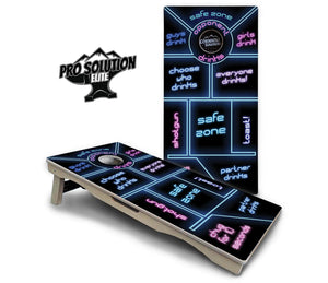 Drinking Game Cornhole Boards - Pro Solution Elite Series by Cornhole Solutions, custom cornhole board detail photo 2